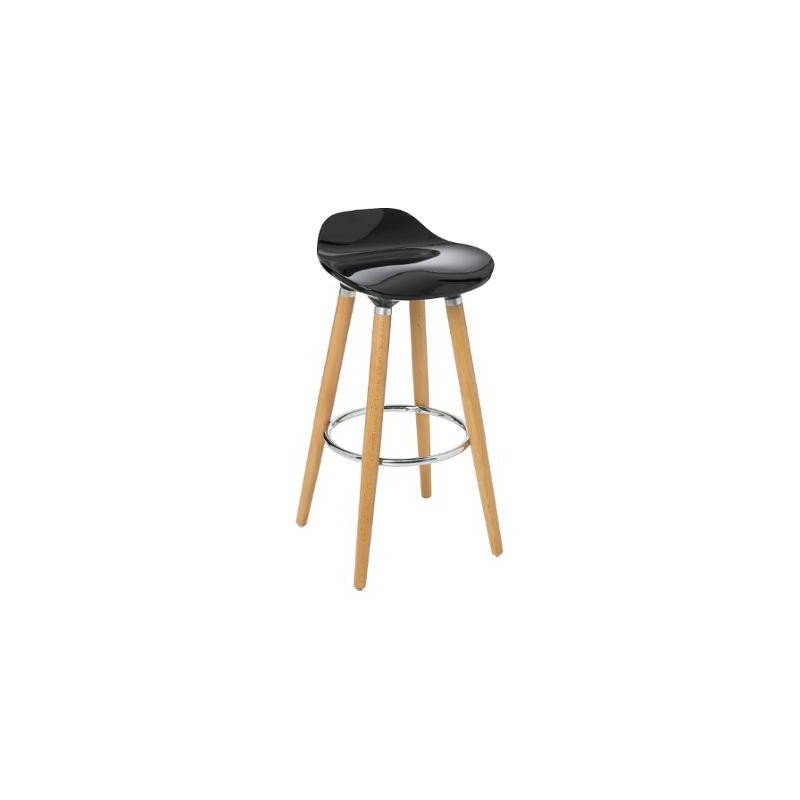 Tabouret de bar Scandinave Noir