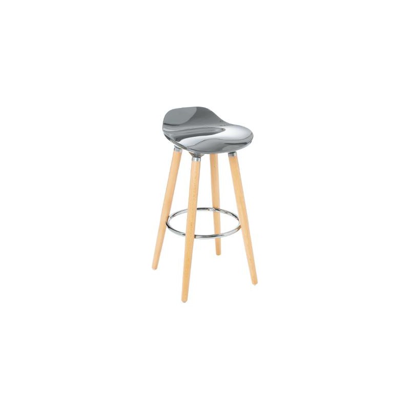 Tabouret de bar Scandinave Gris